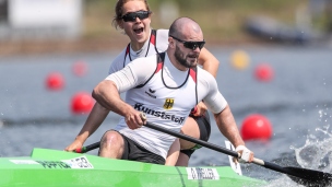 2021 ICF Canoe Sprint World Cup Barnaul Peter KRETSCHMER, Ophelia PRELLER