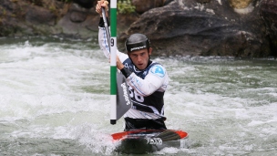 ICF Canoe Slalom World Cup Pau France Peter Linksted