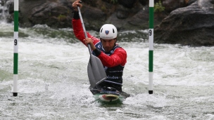 ICF Canoe Slalom World Cup Pau France Roberto Colazingari