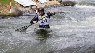 2021 ICF Canoe Kayak Slalom World Cup La Seu D&#039;urgell Spain Sebas Rossi