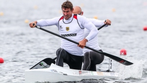 2022 ICF Canoe Sprint &amp; Paracanoe World Cup Poznan Poland Sebastian BRENDEL, Tim HECKER