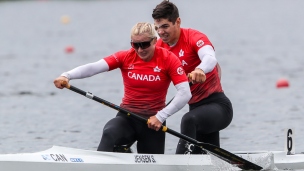 2022 ICF Canoe Sprint &amp; Paracanoe World Cup Poznan Poland Sophia JENSEN, Alix PLOMTEUX