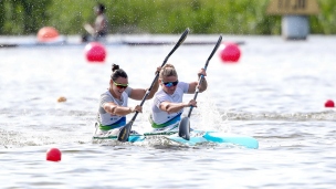 2019 ICF Sprint World Cup 1 Poznan Poland Spela PONOMARENKO JANIC-Anja OSTERMAN Slovenia