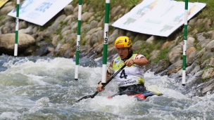 2021 ICF Canoe Kayak Slalom World Cup La Seu D&#039;urgell Spain Tereza Fiserova