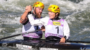 2019 ICF Canoe Slalom World Championships La Seu d&amp;amp;#039;Urgell Spain Tereza FISEROVA Jakub JANE