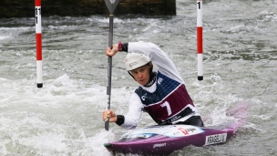 ICF Canoe Slalom World Cup Pau France Ursa Kragelj