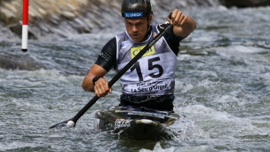 2021 ICF Canoe Kayak Slalom World Cup La Seu D&#039;urgell Spain Václav Chaloupka