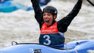 2019 ICF Canoe Slalom World Cup 5 Prague Veronika Vojtova