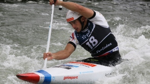 ICF Canoe Slalom World Cup Pau France Vojtech Heger