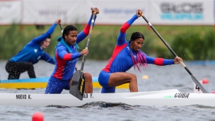 2022 ICF Canoe Sprint &amp;amp;amp;amp; Paracanoe World Cup Poznan Poland Yarisleidis CIRILO DUBOYS, Katherin NUEVO SEGURA