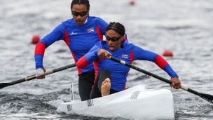 2022 ICF Canoe Sprint &amp; Paracanoe World Cup Poznan Poland Yarisleidis CIRILO DUBOYS, Katherin NUEVO SEGURA