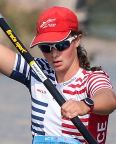 Clemence LEBLANC France ICF Canoe Kayak Marathon