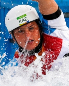 Kazakhstan Yekaterina Smirnova canoe slalom