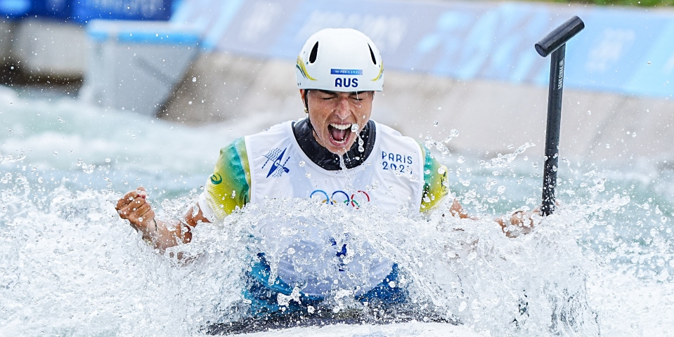Jessica Fox canoe slalom Paris 2024 Olympics gold 3