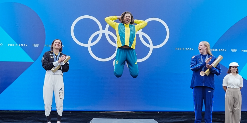 Jessica Fox Olympics Paris 2024 canoe gold