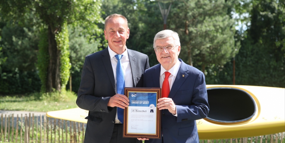 Thomas Bach Thomas Konietzko ICF Order of Merit 2025