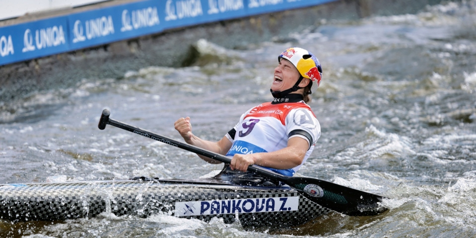 Zuzana Pankova Slovakia canoe slalom Prague 2025 1