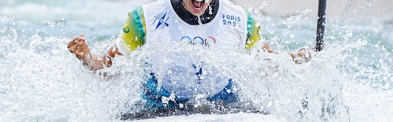 Jessica Fox canoe slalom Paris 2024 Olympics gold 3