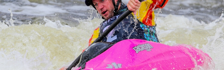 Dane Jackson 2022 canoe freestyle Nottingham