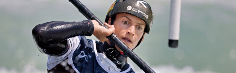 Ricarda Funk won her first World Cup title of the season in Pau