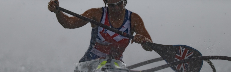 Jeanette Chippington Paracanoe hailstorm Milan 2025