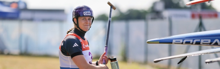 Kimberley Woods did the K1-C1 double despite a shaky start