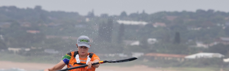 Kira Bester Canoe Ocean Racing surfski Durban 2025 South Africa