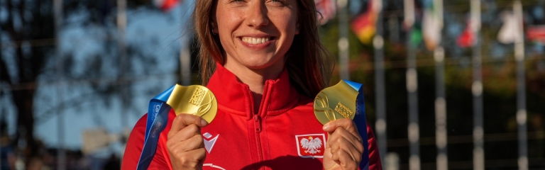 Klaudia Zwolinska Poland Sydney 2025 canoe slalom golds 2
