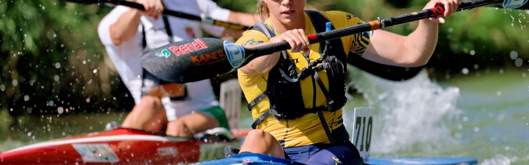 Melina Andersson Sweden canoe marathon Gyor 2025