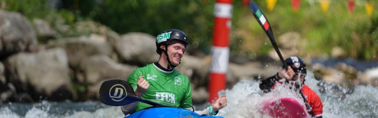 Nicholas Collier New Zealand kayak cross Foix 2025