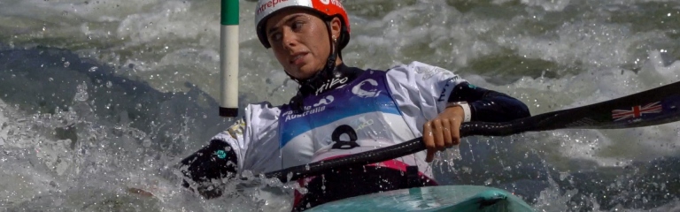 Noemie Fox Australia Sydney 2025 kayak slalom
