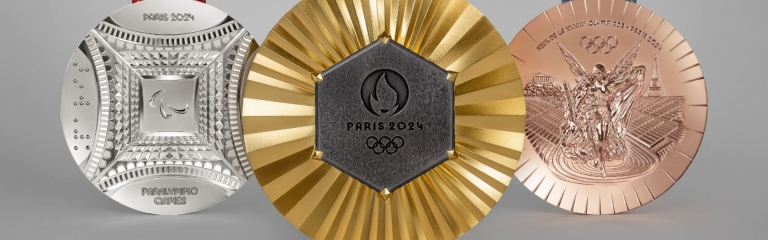 Paris 2024 medals unveiled