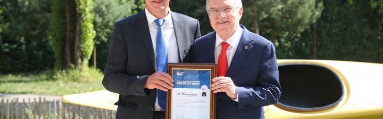 Thomas Bach Thomas Konietzko ICF Order of Merit 2025