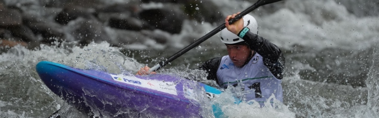 Ziga Lin Hocevar kayak cross Foix 2025