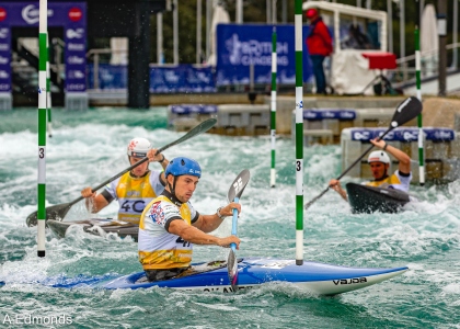 Czech men K1 team Lee Valley 2023