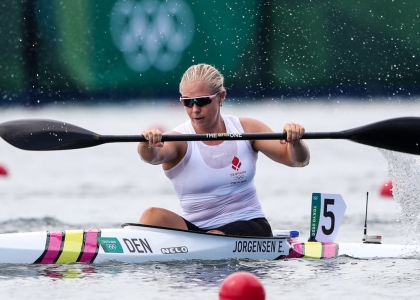 Denmark Emma Jorgensen K1 200 Tokyo Olympics