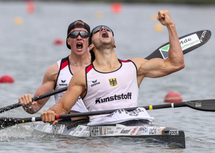 Germany Max Hoff Jacob Schopf K2 1000 Szeged 2019