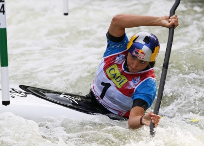 2021 ICF Canoe Kayak Slalom World Cup La Seu D&#039;urgell Spain Jessica FOX