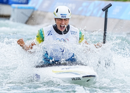 Jessica Fox canoe slalom Paris 2024 Olympics gold 3