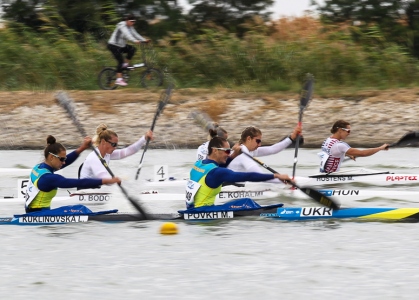 2020 ICF Canoe Sprint World Cup Szeged Hungary K2 Women 500m – Semi-final I