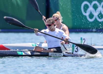 New Zealand Lisa Carrington K1 500 Tokyo Olympics