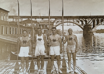 Paris 1924 Olympics Canoe USA Canada