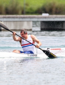 British Paracanoe Tim Lodge