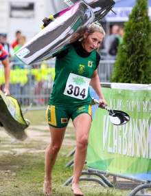 Janna Ward (RSA) Canoe Marathon 