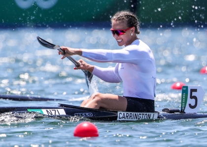 New Zealand Lisa Carrington K1 200 Tokyo Olympics