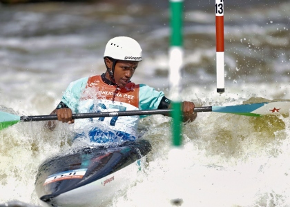 Aar Magan Djibouti kayak slalom Prague 2025