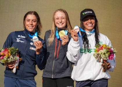 Alena Marx kayak cross individual Sydney 2025 Switzerland podium