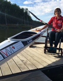 Germany Anja Adler paracanoe