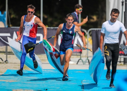 Auronzo 2023 5K canoe sprint u23 junior