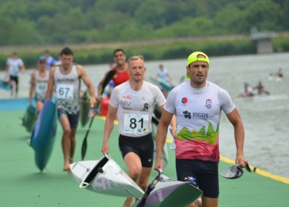 Canoe marathon Bulgaria Ruse